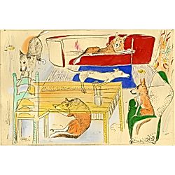 山本容子作｜『Lucas－atelier』銅版画 手彩色｜その他｜HAPPY PLUS
