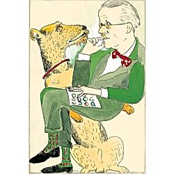 山本容子作｜『Joyce and Dog』銅版画 手彩色｜その他｜HAPPY PLUS