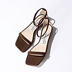 NEBULONI E.×eclat｜アンクルゴムフラットサンダル｜サンダル