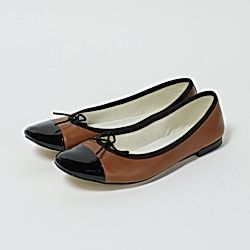 【美品】repetto フローラ フラットパンプス コンビレザー Repetto｜【雅姫さん×レペット】2トーンコンビ〈フローラ〉｜フラット