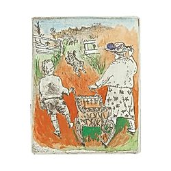 山本容子作｜『Flower Hat』銅版画 手彩色｜インテリア・家具｜HAPPY PLUS