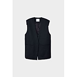CINOH｜SUMMER WOOL GILLET｜ベスト・ジレ｜HAPPY PLUS