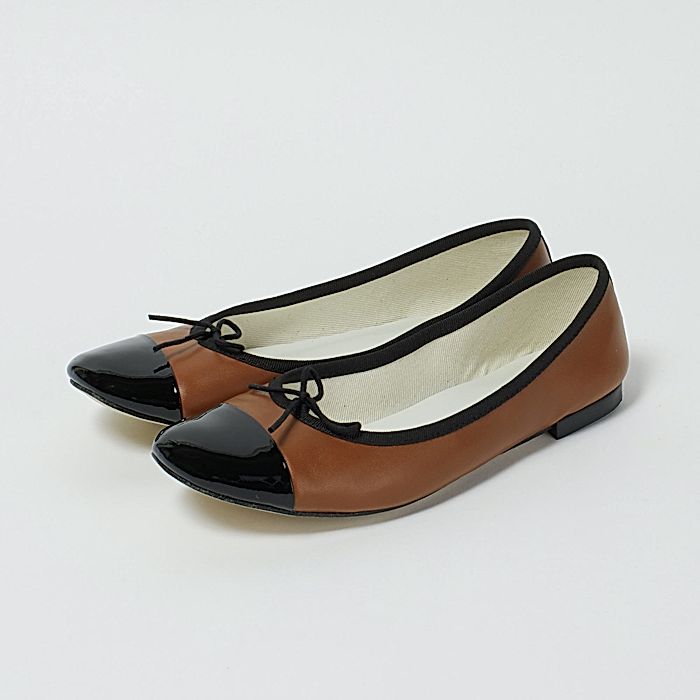 Repetto｜【雅姫さん×レペット】2トーンコンビ〈フローラ〉｜フラット