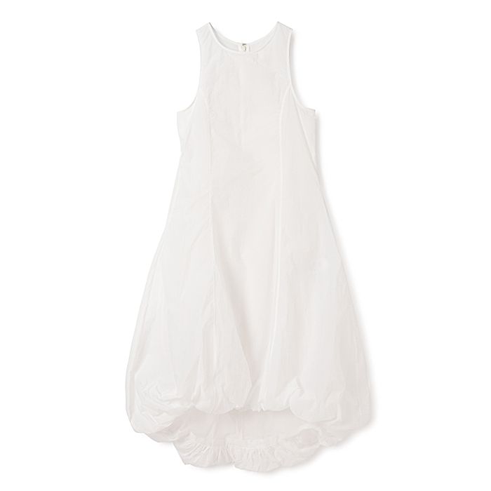 AMOMENTO　バルーン　ナイロン　ワンピース AMOMENTO｜SHEER VOLUME DRESS｜キャミソールワンピース｜HAPPY PLUS