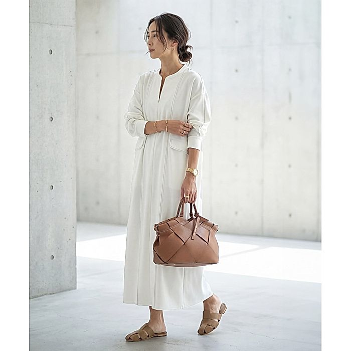 Oblada｜【別注】SHIRRING DRESS｜その他｜HAPPY PLUS