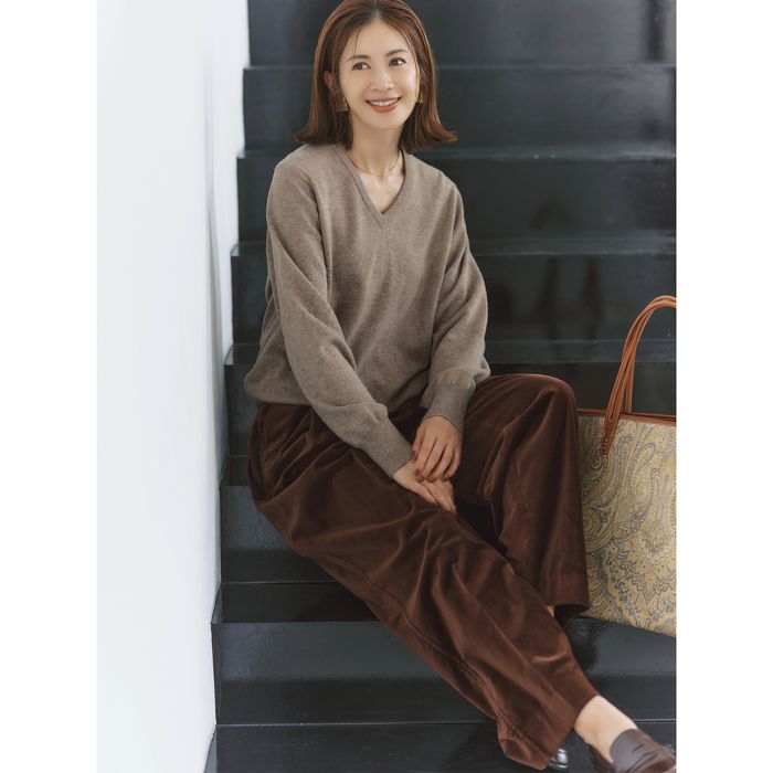 THE SHINZONE｜ORGANIC VELVET TOMBOY PANTS｜パンツ｜HAPPY PLUS