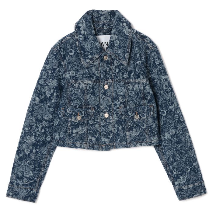 GANNI｜Tapestry Denim Jacke｜デニムジャケット｜HAPPY PLUS