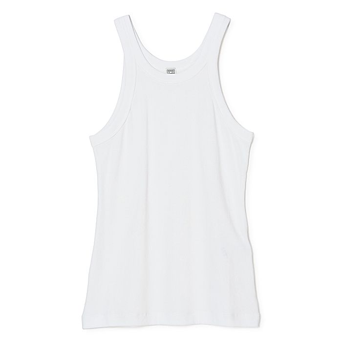 【TOTEME 】　キャミソール TOTEME｜Curved rib tank｜タンクトップ・キャミソール｜HAPPY PLUS
