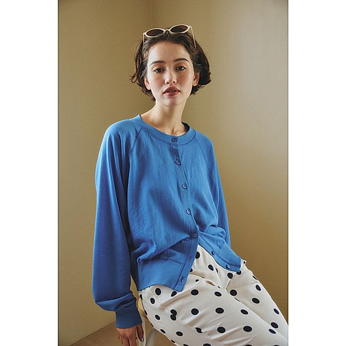 THE SHINZONE｜【別注】SHEER LONG SLEEVES CARDIGAN｜カーディガン