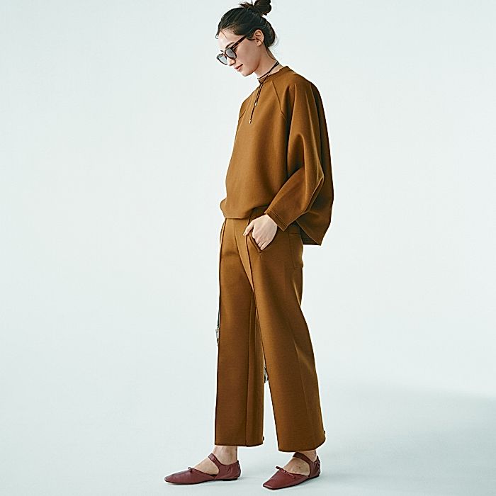 SIMONE WILD｜VELVET LONG SHORT｜パンツ｜HAPPY PLUS