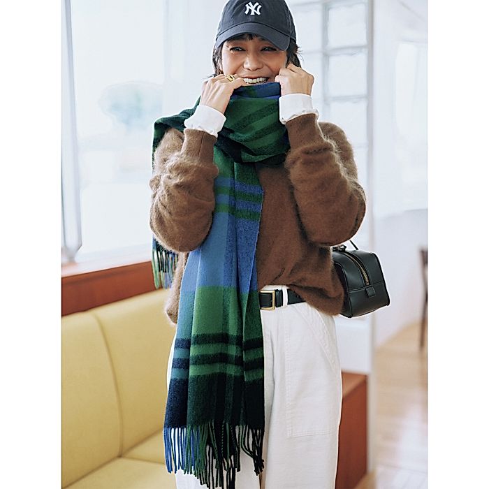 TWEEDMILL｜【石上美津江さんセレクト】チェックストール｜マフラー