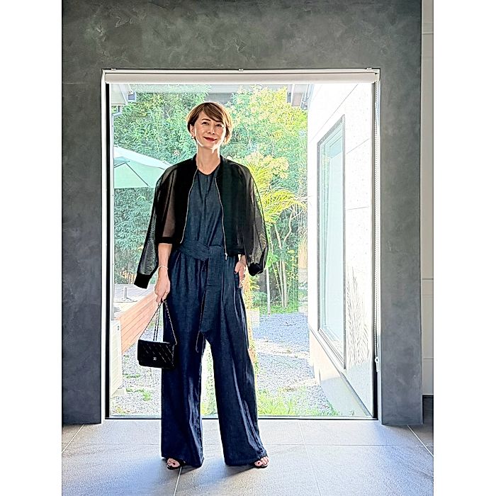 【近藤和子さん別注】JAZZ デニムオールインワン